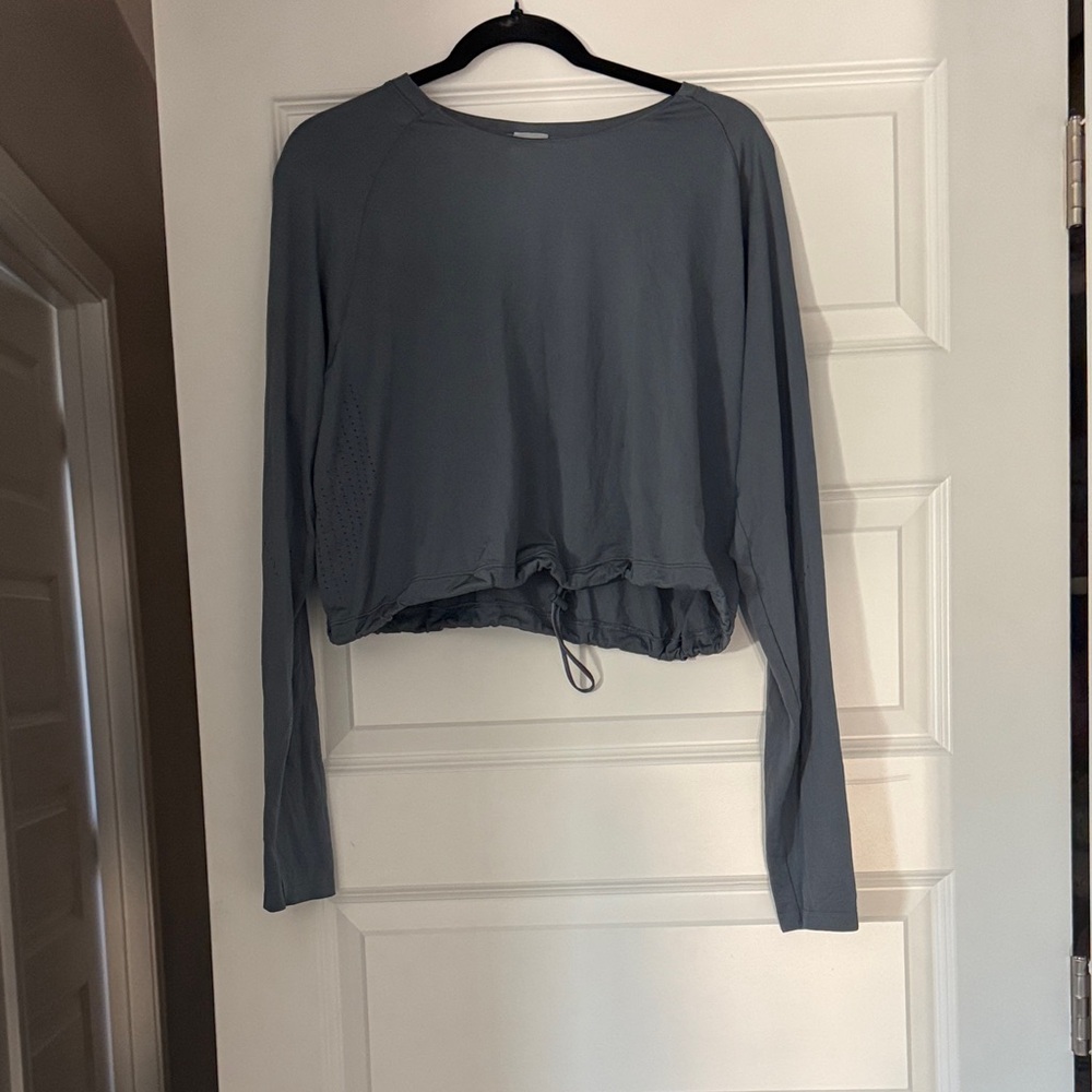 Gymshark Blue Long Sleeve Top